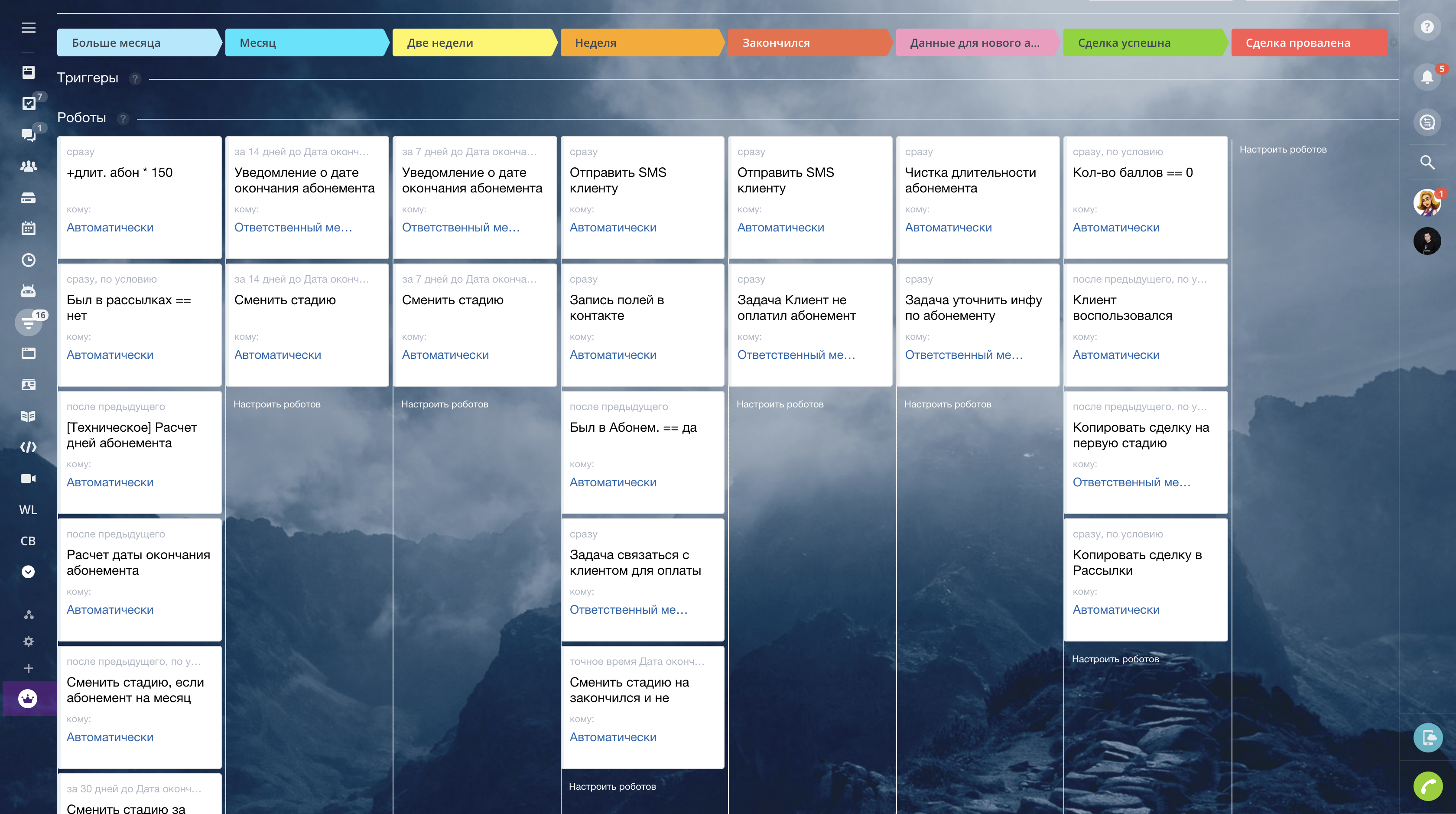 Настройки СМС