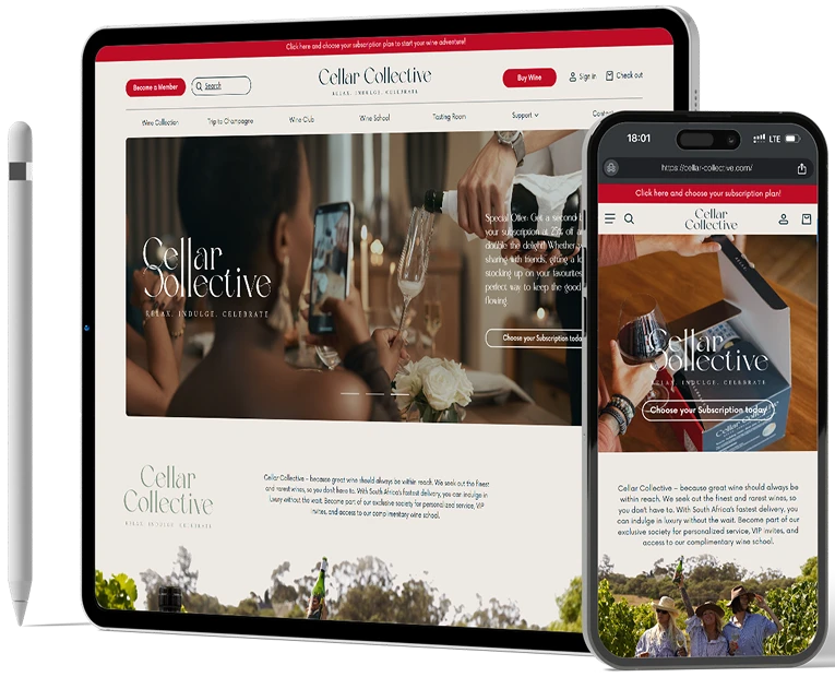 Платформа продажи редких вин с подпиской