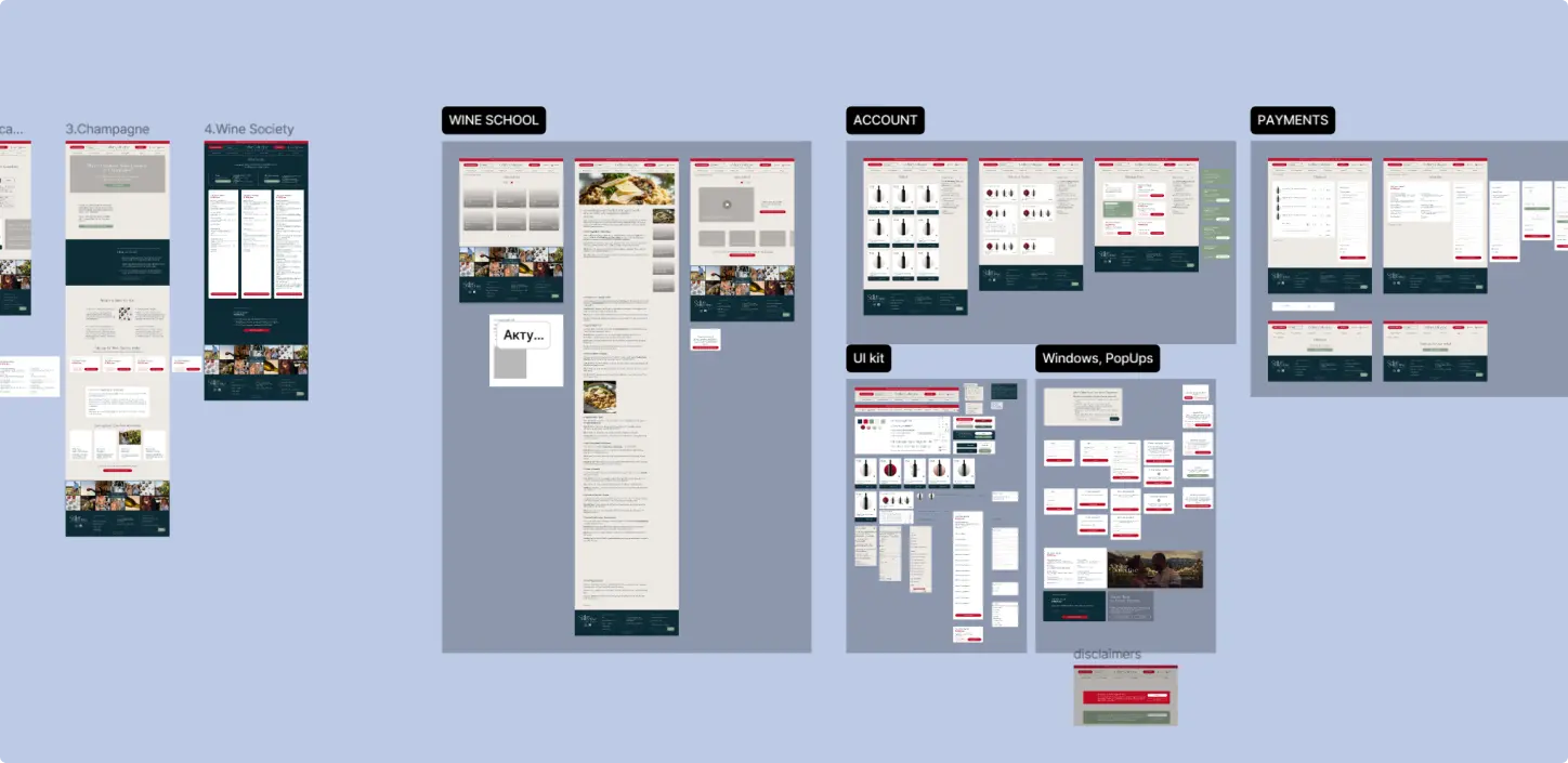 Платформа продажи редких вин с подпиской