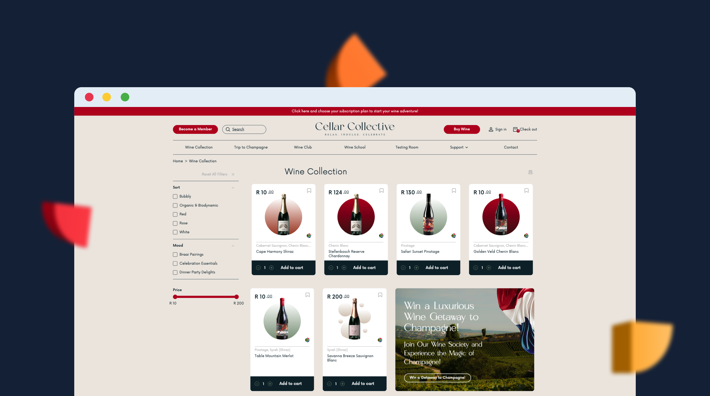 Каталог и карточка товара