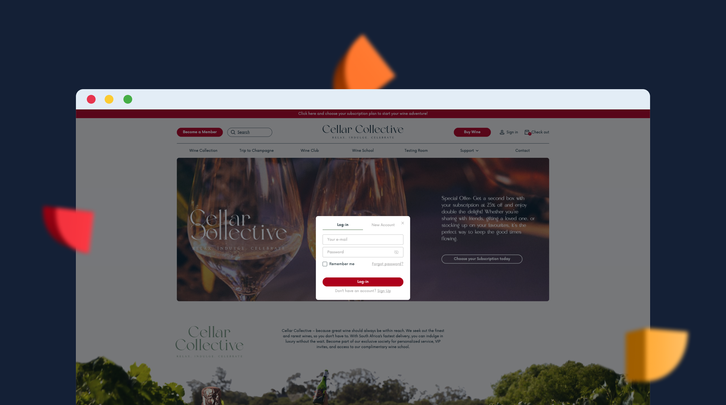 Авторизация и регистрация